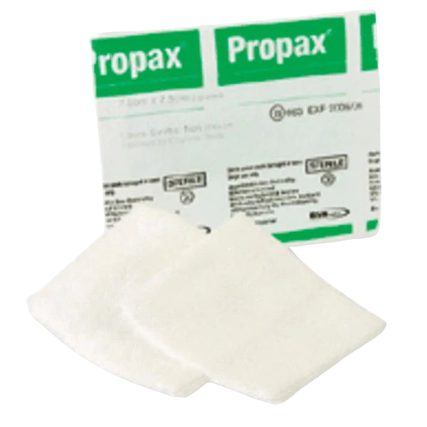 PROPAX Non-Woven Swab 7.5x7.5cm 50 box
