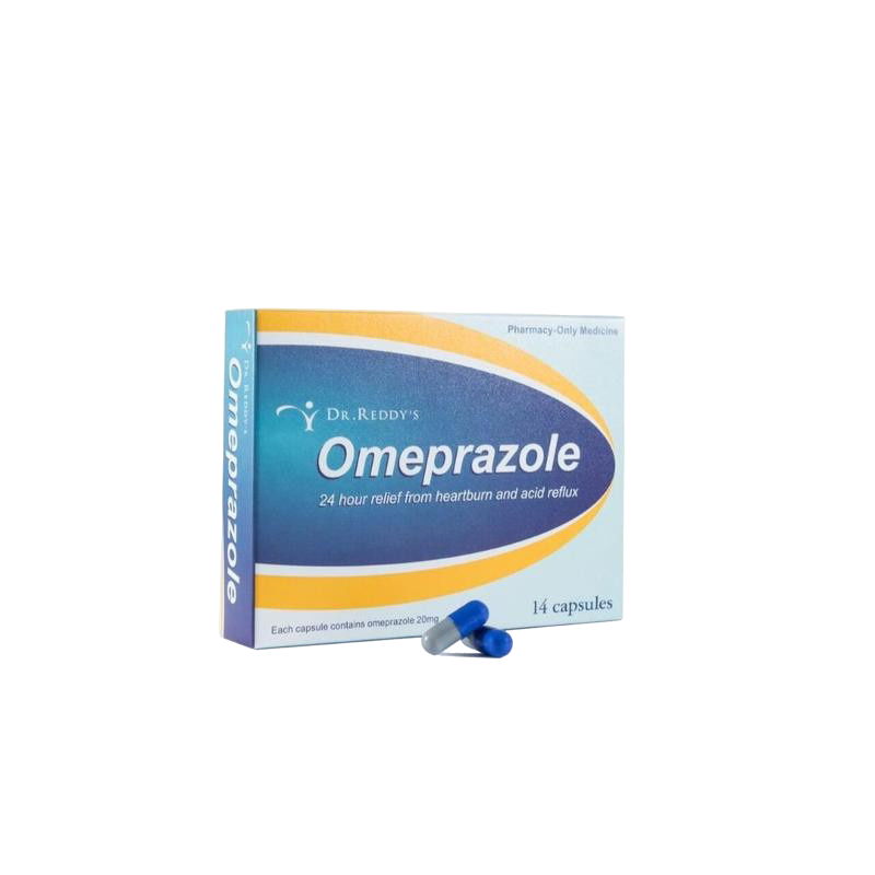 Dr Reddy Omeprazole 20mg Capsules 14