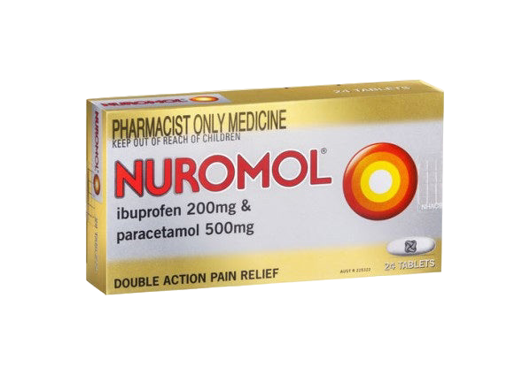 NUROMOL Tablets 72s
