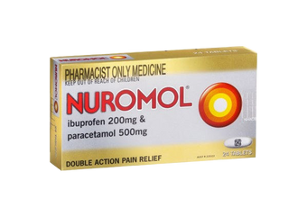 compare product NUROMOL Tablets 72s