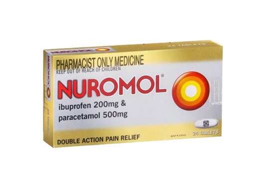 NUROMOL Tablets 72s
