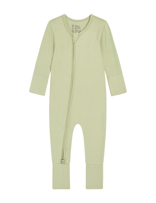 BOODY Baby Long Sleeve Romper Sage