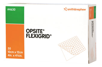 compare product OPSITE Flexigrid Dr 10x12cm Box 10pk