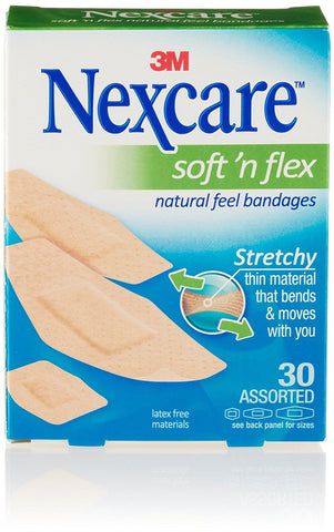 N/C Soft N Flex Bandage Asst 30pk