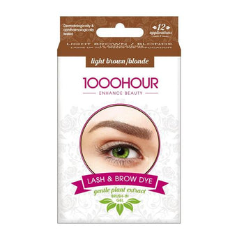 compare product 1000 Hour Lash & Brow Dye Light Brown/Blonde