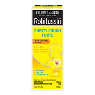 compare product ROBITUSSIN Chesty Cough Forte 100ml