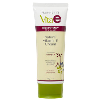 compare product PLUNKETTS Vita E Cream 100g