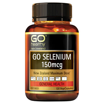 compare product GO Selenium 150mcg VCaps 120s