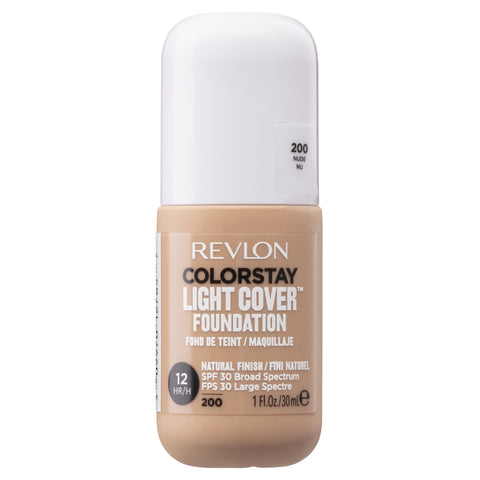 Revlon Colorstay Light Cover Liquid Foundation 30ml Nude 200