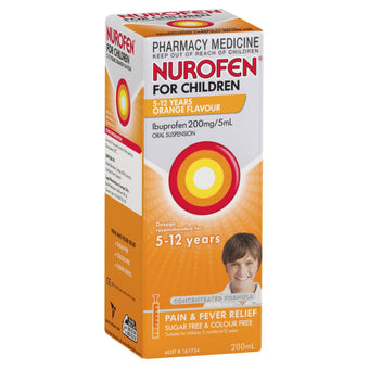 compare product NUROFEN Child Liq. Orange 200ml