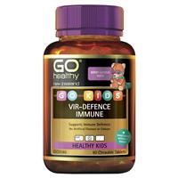 compare product GO Kids Vir-Defence Imm Chew Tab 60s