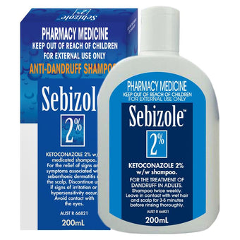 compare product Sebizole 2% Shampoo 200ml