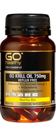 GO Krill Oil 750mg Reflux Free 30cp