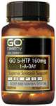 GO 5HTP 160mg 1-A-Day Vcaps 30s