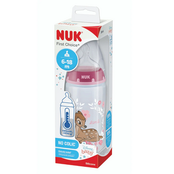 compare product NUK First Choice+ Silicone Teats 6-18 months flow control 2pack