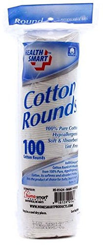 Cotton Pads Round 100 IW68963