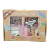 Wooden Garden Tool Set 4567 pink