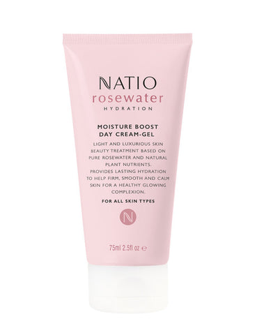NATIO Rosewater Moist Bst Day 75ml