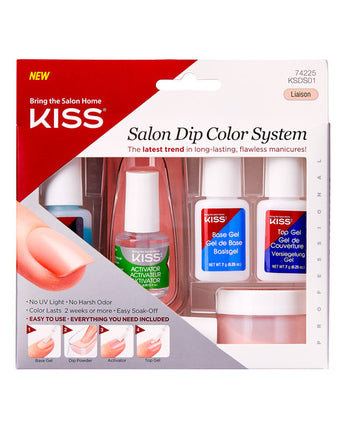 compare product KISS Salon Dip Starter Kit