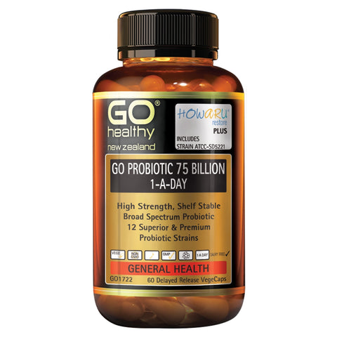 GO Probiotic 75 Billion 30vcaps