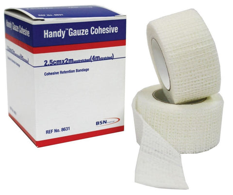 HANDYGAUZE Cohesiv Bandage 2.5cmx4m