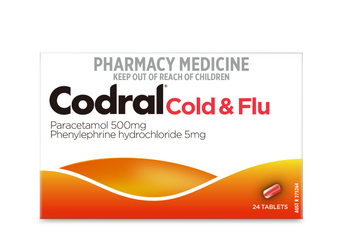 compare product CODRAL PE Cold & Flu C.F 24s