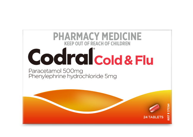 CODRAL PE Cold & Flu C.F 24s