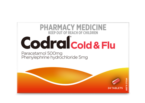 CODRAL PE Cold & Flu C.F 24s
