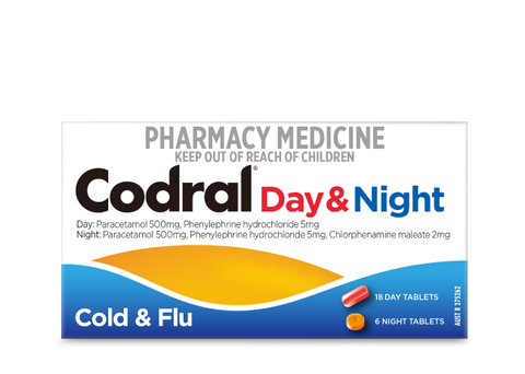 CODRAL Day/Night Tablets CF 24s