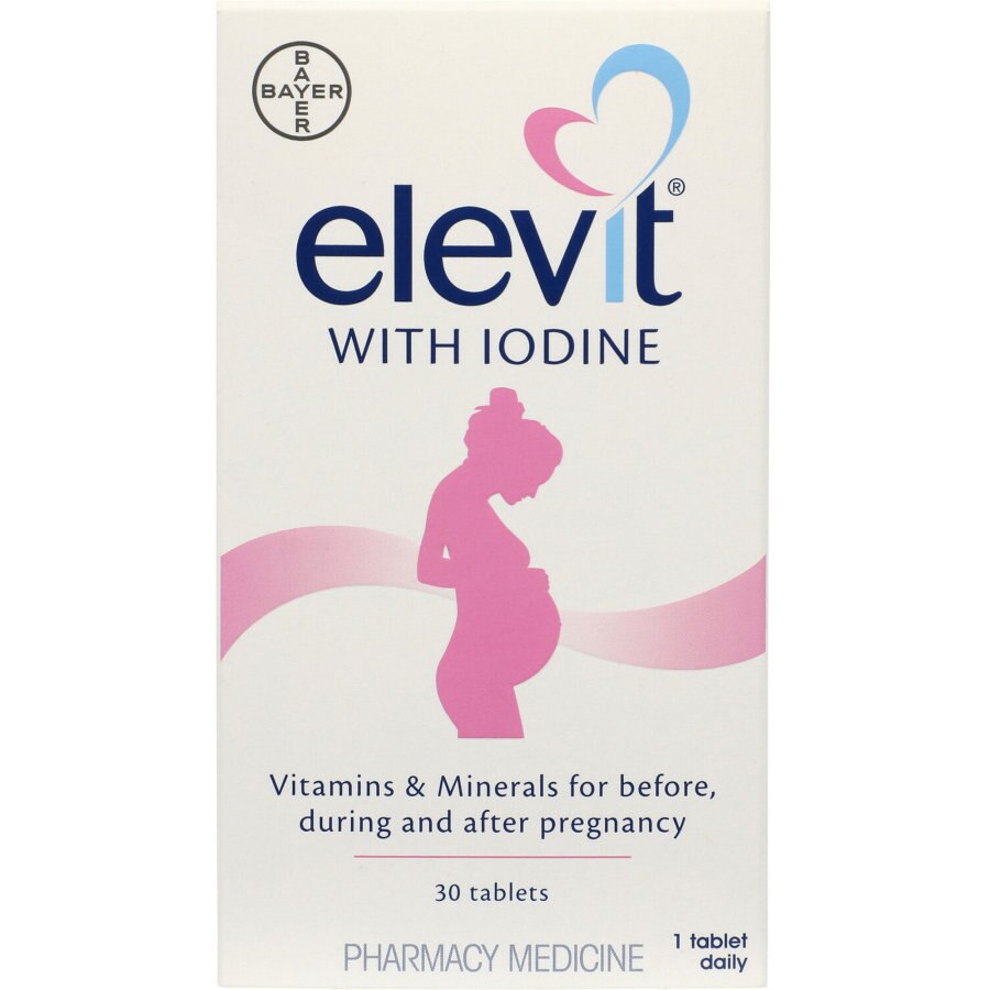 ELEVIT Iodine Pregnancy Supp. 30tb