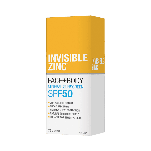 INV.ZINC Face and Body SPF50 75g