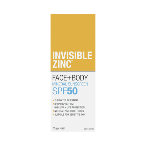 INV.ZINC Face and Body SPF50 75g