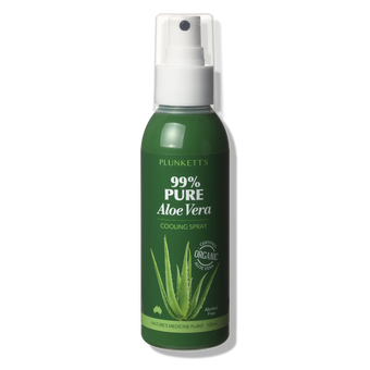 compare product PLUNKETTS Aloe Vera 99% 125ml Spray