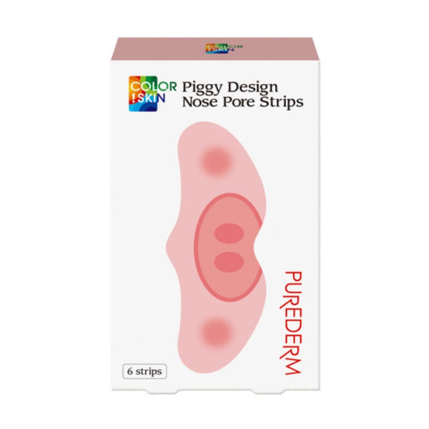 PUREDERM Piggy Des Nose P/Strips 6