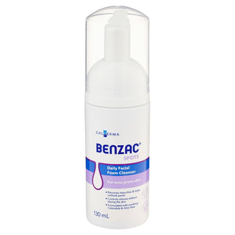 compare product Benzac Daily Foam Cleanser 130ml