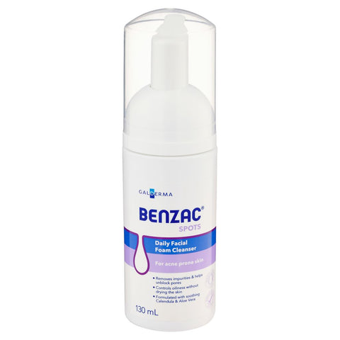 Benzac Daily Foam Cleanser 130ml