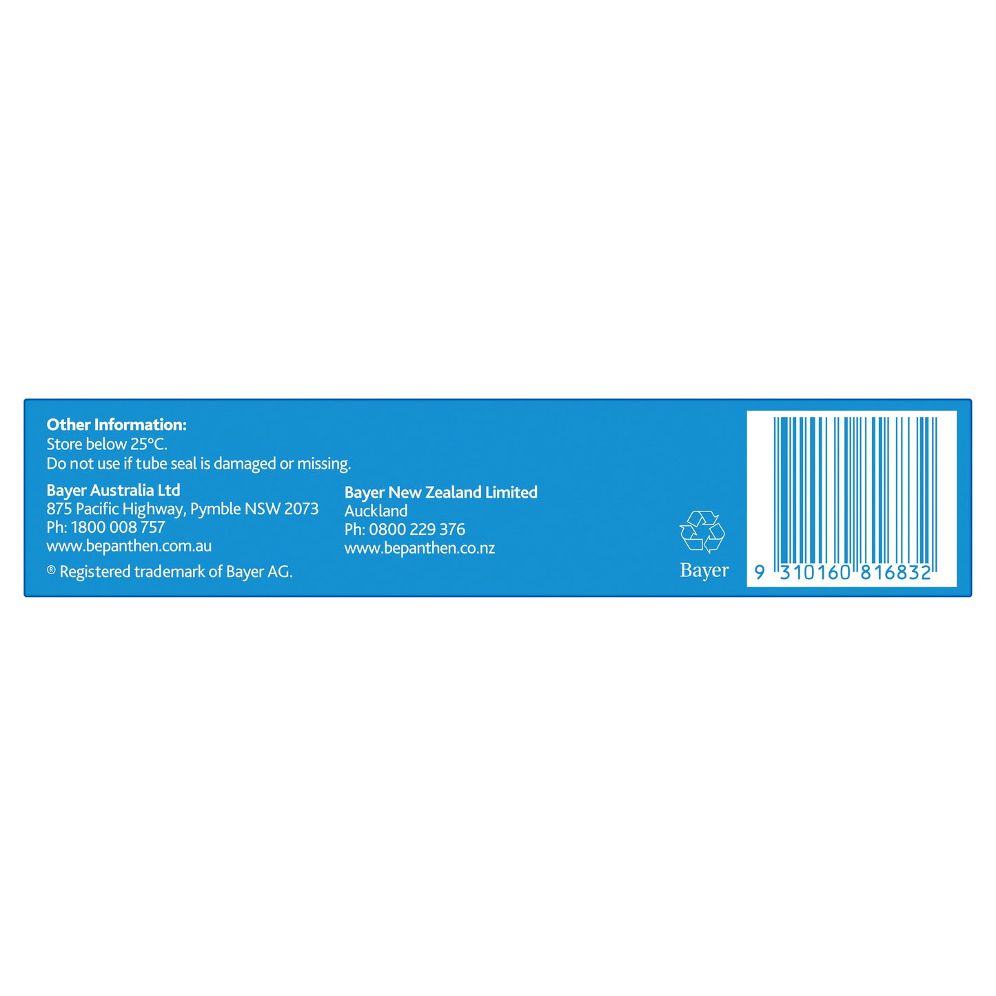 Bepanthen Antiseptic Cream 100g