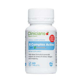 compare product CLINIC. B Complex Active Tablets 60s