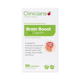 compare product CLINIC. Brain Boost+Cogni. VCaps 10s