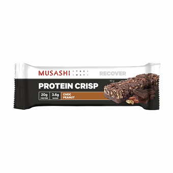 compare product Musashi Protein Crisp Choc Peanut 60g