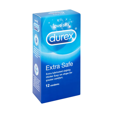 DUREX Extra Safe no spermic 12pk