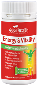 compare product GHP Energy & Vitality Support 30caps