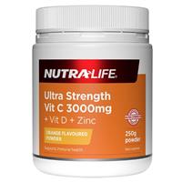 compare product NL U/Strength 3000mg Vit C Pwd 250g