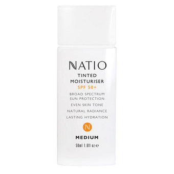compare product NATIO Tinted Moist SPF50 Medium