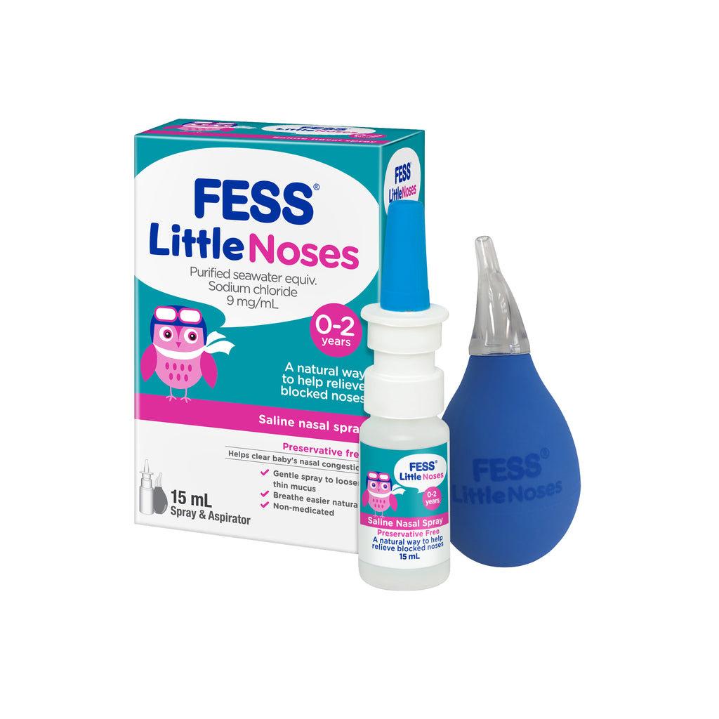 Fess Little Noses 0-2 Years Spray & Aspirator 15ml