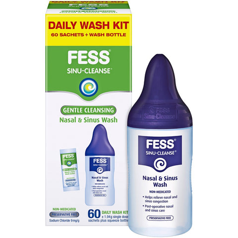 FESS Sinu Cleanse Daily Wash Kit 60s