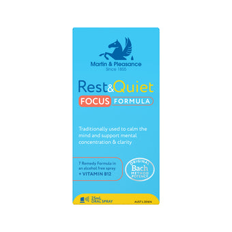 compare product Martin & Pleasance Rest & Quiet Focus Formula 25ml Oral Spray