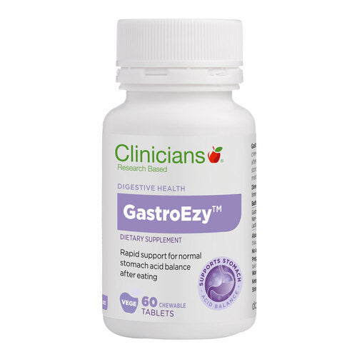 CLINIC. GastroEzy Chewable Tabs 60s