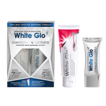 compare product WHITE GLO Diamond Series System