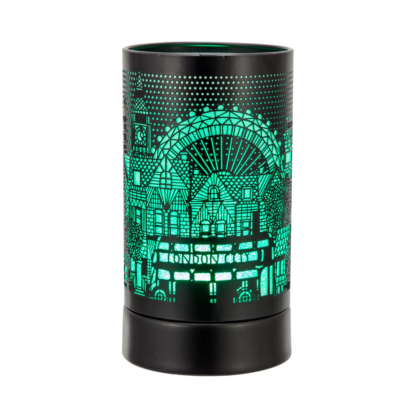 LED Warmer Black New York London Paris